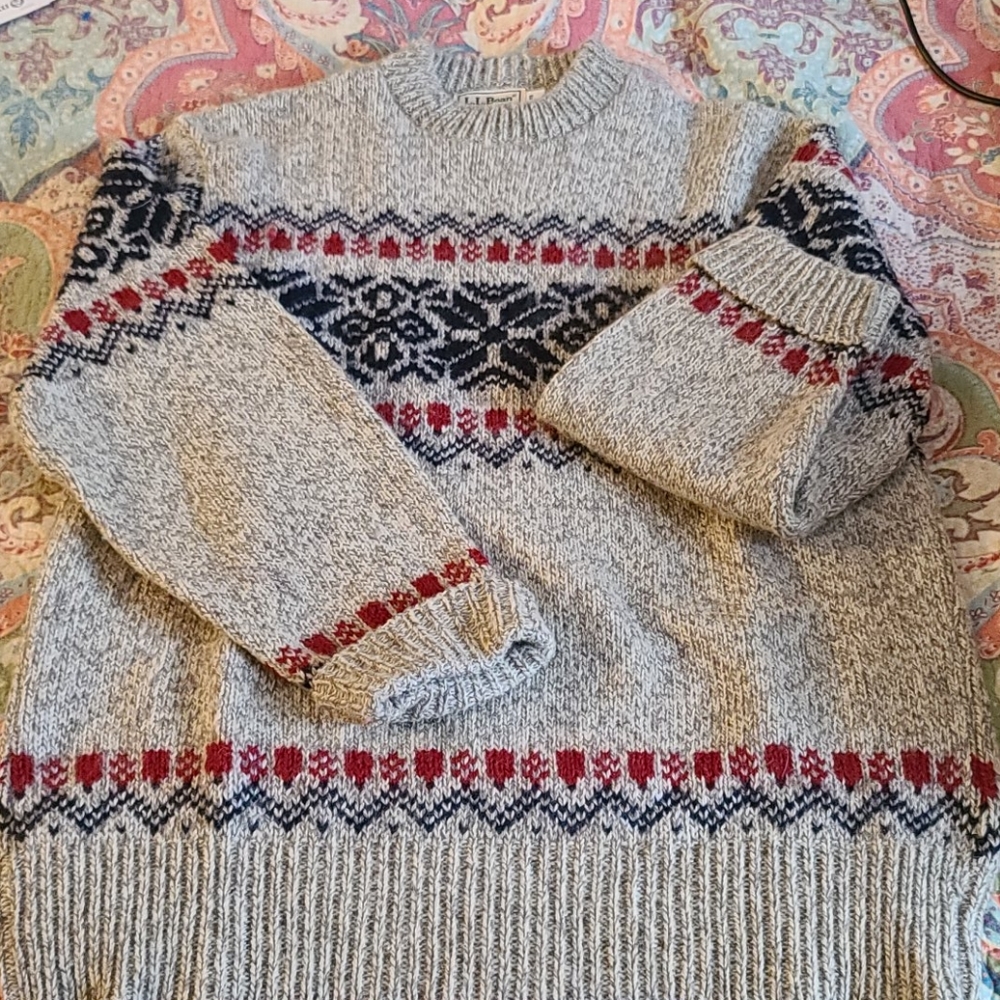 LL Bean sweater  men's size small